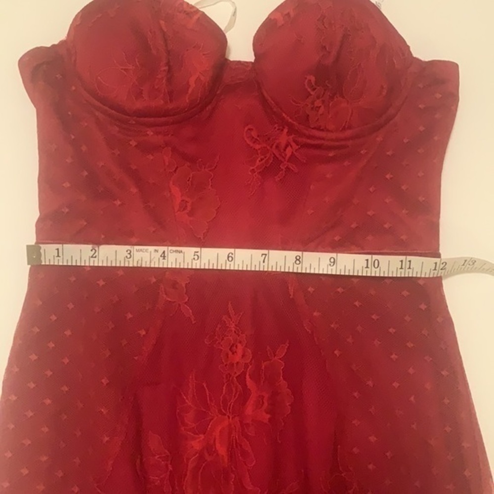 Lovers + Friends Red Strapless Sheath Mini Dress - Picture 10 of 13